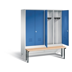 C+P Garderobenschrank Classic, H1850xB1590xT500mm