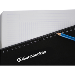 Soennecken Officebook 2354 DIN A5+ 90g 80Bl. Lineal/Lesezeichen kar.