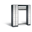 C+P Offene Garderobe Serie 8070, H1950xB2100xT480mm