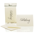 Rössler Papier Briefkarte Einladung - B6 HD, 5 Karten/5 Umschläge, candle