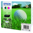 EPSON® Tintenpatrone, 34, C13T34664010, original, 4er sortiert, 6,1/4,2 ml (schwarzweiß/farbig) (4 Stück)
