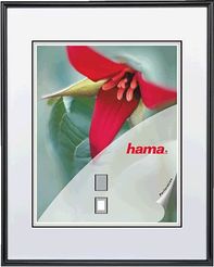hama Kunststoffrahmen / 66221, 20,0 x 30,0 cm , schwarz, Kunststoff