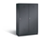 C+P Schwarz-Weiss-Spind Classic, H1800xB1190xT500mm