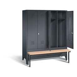 C+P Garderobenschrank Classic, H1850xB1590xT500mm