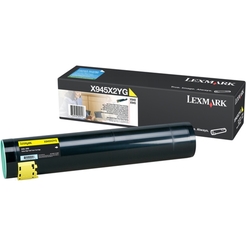 Lasertoner Lexmark X945X2YG gelb