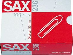 SAX Briefklammern/I-236, verzinkt, 50mm, Inh. 100