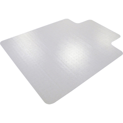 Vinyl Bodenschutzmatte für Teppichboden/670940 transparent mit Lippe