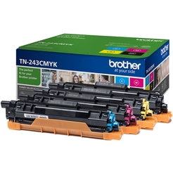 brother® Toner, TN-243CMYK, original, 4er sortiert, 1.000 Seiten (4 Stück)