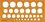RUMOLD Kreisschablone, 2810, orange transparent, Kunststoff, 270x130x2mm