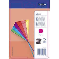 brother® Tintenpatrone LC223M, magenta/LC223M magenta