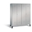 C+P Schwarz-Weiss-Spind Classic, H1850xB1590xT500mm