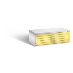 C+P Flachablageschrank Serie 7100_7200, H420xB1100xT765mm