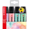 STABILO® Textmarker BOSS ORIGINAL 70/4-2 Pastel 4 St./Pack.