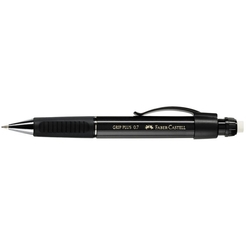 Faber-Castell Druckbleistift GRIP PLUS metallic-schwarz