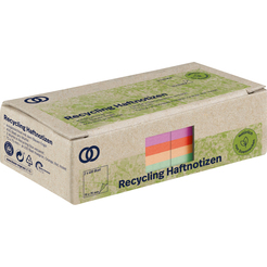 Soennecken Haftnotiz oeco 5873 RC 75x75mm 400Bl. sort. 2St.