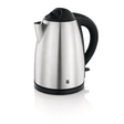 WMF Wasserkocher, BUENO, Edelstahl, verdecktes Heizelement, außenliegende Wasserstandsanzeige, mit Abschaltautomatik, 2.400 W, 1,7 l, edelstahl