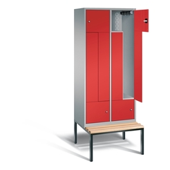 C+P Garderobenschrank Classic, H2090xB820xT510mm