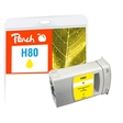 Peach Tintenpatrone gelb kompatibel zu HP No. 80, C4873A