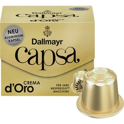 Dallmayr Kaffeekapsel capsa Crema d'Oro 112000000 10 St./Pack.