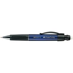 Faber-Castell Druckbleistift GRIP PLUS metallic-blau