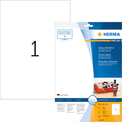 HERMA SPECIAL A4 Glossy-Etiketten (Inkjet)