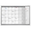magnetoplan® Monatsplaner Typ CC, inkl. Zubehör-Set - 7-Tage-Woche - BxH 920 x 625 mm
