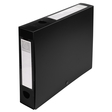 Archiv-Box, -Schachtel DIN A4, Kunststoff, schwarz