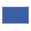 magnetoplan® Stoffpinnwand - Typ SP, blau - BxH 1200 x 900 mm