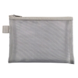 EXACOMPTA 34620E - Tasche mit Reißverschluss aus Nylon Silber