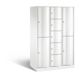 C+P Kombi-Schließfachschrank Resisto, H1950xB1148xT640mm