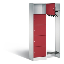 C+P Offene Garderobe Serie 8070, H1950xB960xT480mm