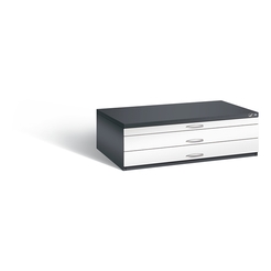 C+P Flachablageschrank Serie 7100_7200, H420xB1350xT960mm