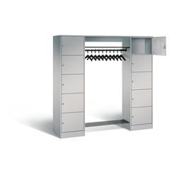 C+P Offene Garderobe Serie 8070, H1950xB1870xT480mm