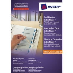 Avery Zweckform Register Etiketten