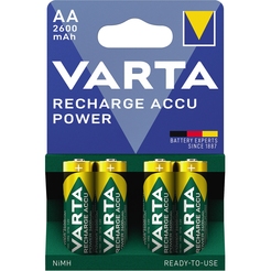 Varta Akku Ready2Use 5716101404 AA Mignon HR6 2.600mAh 4 St./Pack.