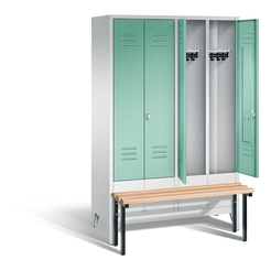 C+P Garderobenschrank Classic, H1850xB1190xT500mm