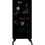 Legamaster mobile Glasboard schwarz, Boardgröße 90x175 cm