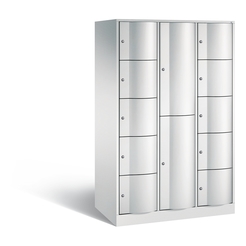 C+P Kombi-Schließfachschrank Resisto, H1950xB1148xT640mm