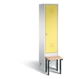 C+P Garderobenschrank Classic, H1850xB420xT500mm