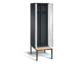 C+P Garderobenschrank Classic, H2090xB610xT815mm