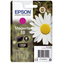 EPSON® Tintenpatrone, 18, C13T18034012, original, magenta, 3,3 ml, 180 Seiten