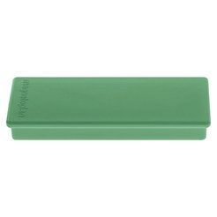 Rechteck-Magnet, BxLxH 19 x 54 x 8 mm, VE 60 Stk, grün