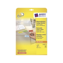 Avery Zweckform Farbige Etiketten