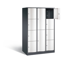 C+P XL-Kombi-Schließfachschrank Resisto, H1950xB1148xT640mm