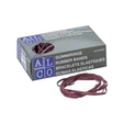 ALCO Gummibänder im Karton/757, rot, 150x4, Inh. 500g