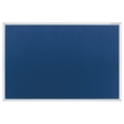 magnetoplan® Stoffpinnwand - Typ SP, blau - BxH 900 x 600 mm