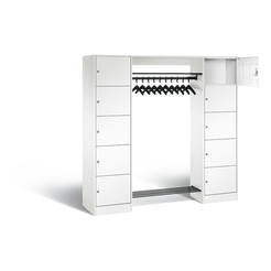 C+P Offene Garderobe Serie 8070, H1950xB1870xT480mm