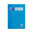 OXFORD Touch Schulheft A4 16 Blatt L. 28, Blau, 16 Blatt Optik Paper, abgerundete Ecken