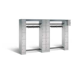 C+P Offene Garderobe Serie 8070, H1950xB2840xT480mm