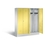 C+P Schwarz-Weiss-Spind Classic, H1800xB1590xT500mm